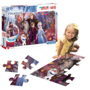 40 dalių grindų dėlionė Frozen 100x70 ZA5426