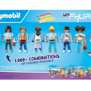 54 dalių Playmobil kaladėlės 71401 Sukurkite savo figūrėlę ZA5434 - Image 5