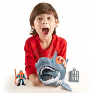 Mattel Imaginext Mega mechaninis ryklys ryklio ataka judantis nasras ZA5438 - Image 3