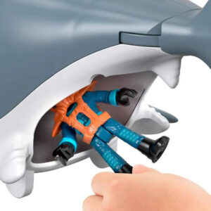 Mattel Imaginext Mega mechaninis ryklys ryklio ataka judantis nasras ZA5438 - Image 7