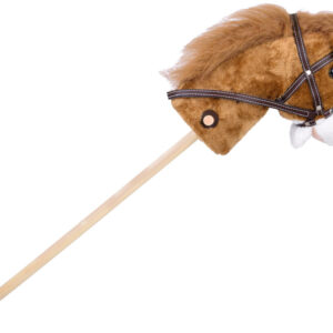 Hobby Horse arkliukas ant lazdos su šuoliavimo ir žvengimo garsais + judantis snukis ZA5442 - Image 2