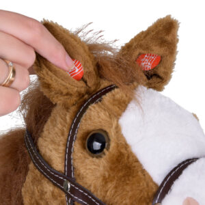 Hobby Horse arkliukas ant lazdos su šuoliavimo ir žvengimo garsais + judantis snukis ZA5442 - Image 5