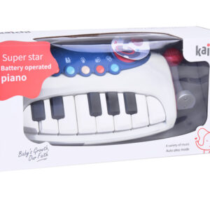 Interaktyvus muzikinis vargonų pianinas su mikrofonu vaikams ZA5447 - Image 8