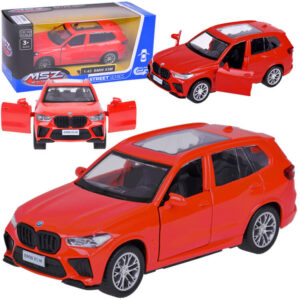 MSZ kolekcinis modelis, licencijuotas metalinis automobilis BMW X5M 1:43 ZA5459