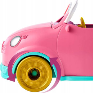 Enchantimals zuikučio automobilis lėlė Bree Bunny Mobile priedai automobilis ZA5468 - Image 6
