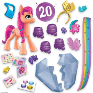 My Little Pony figūrėlė Sunny Starscout Crystal Adventure priedai ZA5476 - Image 4
