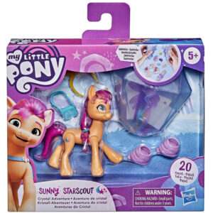 My Little Pony figūrėlė Sunny Starscout Crystal Adventure priedai ZA5476 - Image 8