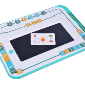 Mokomasis rinkinys 3in1 LCD planšetė + kortelės ANGLŲ KALBOS MOKYMUISI TA0113 - Image 6