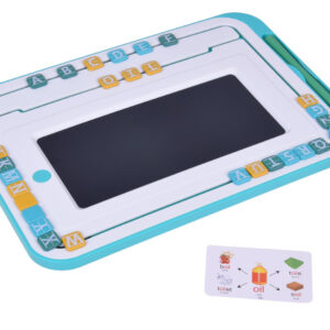 Mokomasis rinkinys 3in1 LCD planšetė + kortelės ANGLŲ KALBOS MOKYMUISI TA0113 - Image 7