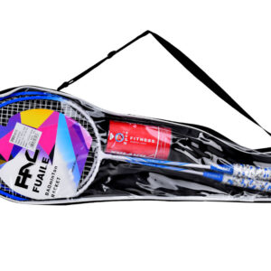 Badmintono rinkinys su užtraukiamu dėklu, raketės + plunksninukai SP0819 - Image 6