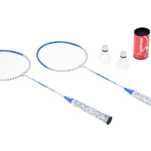 Badmintono rinkinys su užtraukiamu dėklu, raketės + plunksninukai SP0819 - Image 2