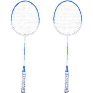 Badmintono rinkinys su užtraukiamu dėklu, raketės + plunksninukai SP0819 - Image 3