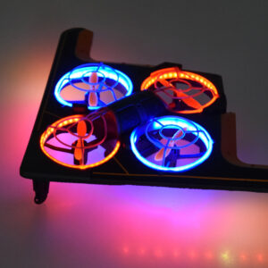 Nuotoliniu būdu valdomas DRONE kvadrokopteris – valdymas nuotolinio valdymo pulteliu ir programėle RC0702 - Image 6
