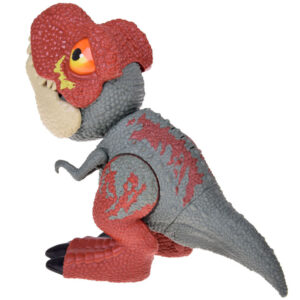 Judantis DINOZAURAS Tyrannosaurus Rex su garsu ir šviesa RAUDONAS ZA5589 - Image 5