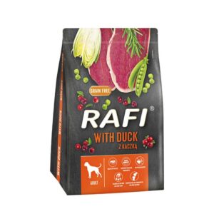 RAFI Adult with duck - sausas maistas šunims - 3kg