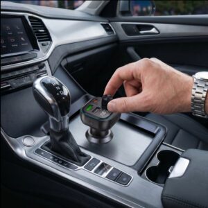Tech-Protect CC07 3 PRIEVADŲ AUTOMOBILINIS ĮKROVIKLIS PD 54W + FM SIŲSTUVAS BLUETOOTH JUODAS - Image 7