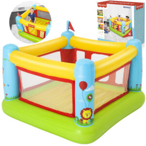Bestway pripučiama pilis-batutas vaikams Fisher Price maniežas 93553