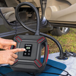 Bestway aukšto slėgio elektrinė oro pompa DC 4 adapteriai 62265 - Image 8