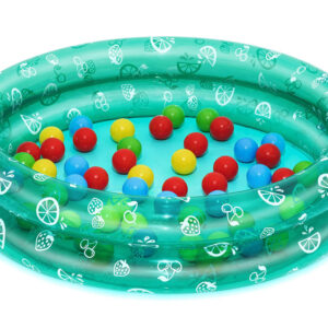 Bestway sausas baseinas su kamuoliukais ŽALIAS 91x20cm + 50 kamuoliukų 51141 - Image 2