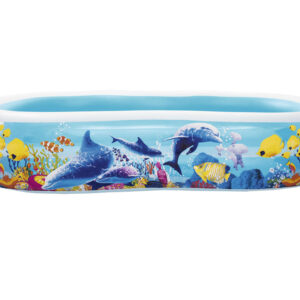 Bestway pripučiamas baseinas fish'n friends 262 x 157 x 46 cm 54118 - Image 4