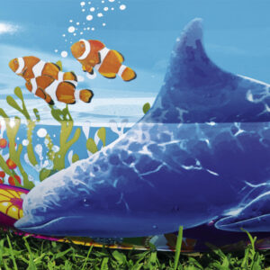 Bestway pripučiamas baseinas fish'n friends 262 x 157 x 46 cm 54118 - Image 5