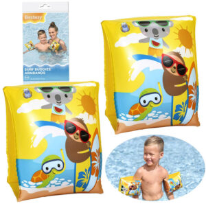 Bestway spalvingos plaukimo rankovės 19-30 kg drugeliai 32042