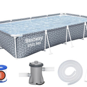 Bestway karkasinis baseinas 366cmx201cmx66cm 7in1 561FV - Image 2
