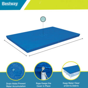 Bestway apsauginis tentas baseinui 221x150cm 58103 - Image 5