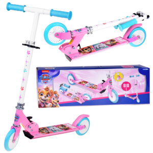 PAW PATROL 2 ratų sulankstomas paspirtukas 50 kg ROŽINIS SP0855
