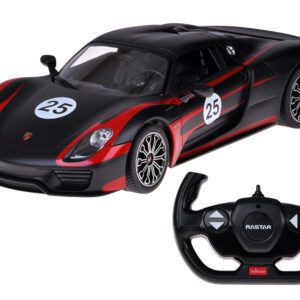 Rastar nuotoliniu būdu valdomas automobilis Porsche 918 Spyder 1:14 nuotolinio valdymo pultas su šviesomis RC0711 - Image 2