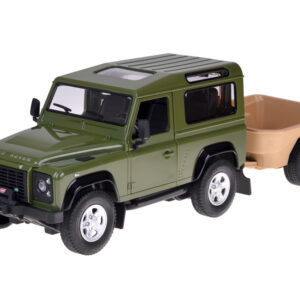 Rastar nuotoliniu būdu valdomas automobilis Land Rover Defender 1:14 su šviesomis RC0712 - Image 2