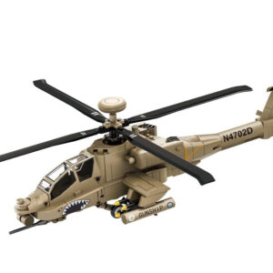 Techniniai konstravimo blokai Kovinis sraigtasparnis AH-64 Sraigtasparnio kaladėlės 259 vnt. ZA5676 - Image 3