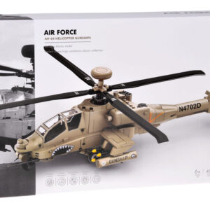 Techniniai konstravimo blokai Kovinis sraigtasparnis AH-64 Sraigtasparnio kaladėlės 259 vnt. ZA5676 - Image 7