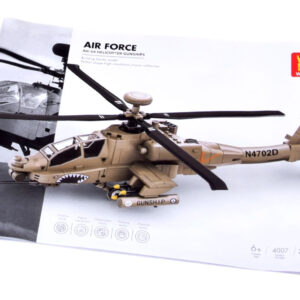 Techniniai konstravimo blokai Kovinis sraigtasparnis AH-64 Sraigtasparnio kaladėlės 259 vnt. ZA5676 - Image 6