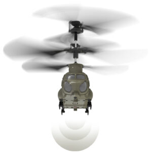 Syma S026H Chinook nuotoliniu būdu valdomas sraigtasparnis su GYRO stabilizavimo sistema RC0714 - Image 5