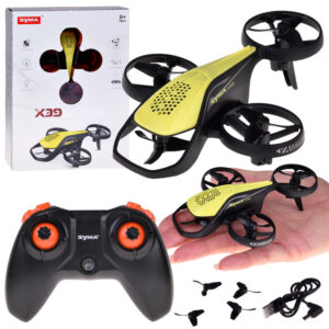 Mini dronas SYMA X39 keturių ašių 2 greičių akrobatikos nuotolinio valdymo 2.4GHz RC0715