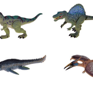 Didelių dinozaurų figūrėlių rinkinys, 4 vienetai, figūrėlės su judančiais elementais ZA5689 - Image 2