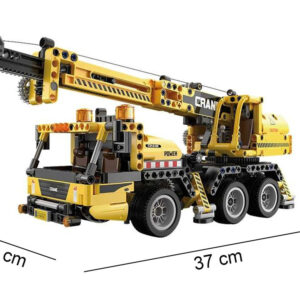 CaDA techninis konstravimo rinkinys 658 detalės KRANAS judančios dalys ZA 5690 - Image 7