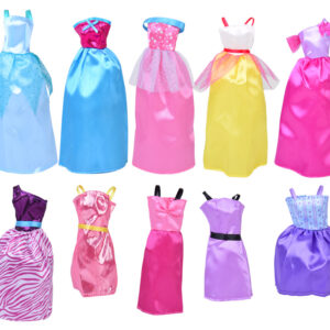 Anlily MODEL lėlė + didelis 11 princesės suknelių ir aksesuarų rinkinys ZA5695 - Image 5