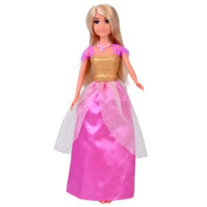 Anlily MODEL lėlė + didelis 11 princesės suknelių ir aksesuarų rinkinys ZA5695 - Image 4