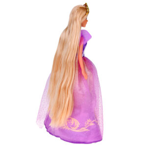 Ilgaplaukė princesės lėlė su pokylio suknele + priedai ZA5704 - Image 4
