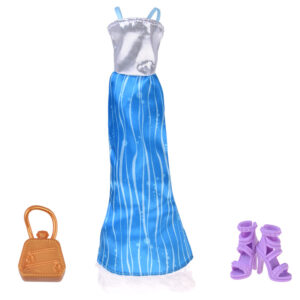 Anlily 2-in-1 undinėlės princesės lėlė + priedai ZA5708 - Image 7