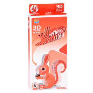 3D dėlionė iš kartono, modelis VOVERĖ, pasidaryk pats DIY, 35 dalys ZA5720 - Image 6