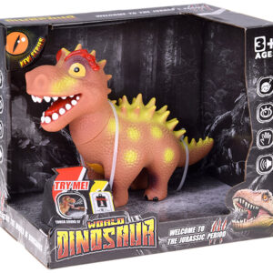 Interaktyvi guminė dinozauro figūrėlė su riaumojimo garsu ZA5725 - Image 6