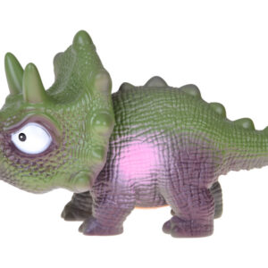 Interaktyvi guminė triceratops dinozauro figūrėlė su riaumojimo garsu ZA5726 - Image 6