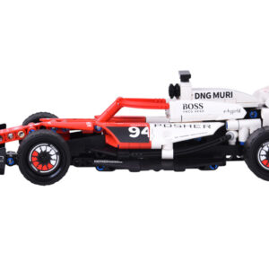 BOLID Formula 1 techniniai kaladėlių rinkiniai 276 det. su atbulinės eigos mechanizmu ir lipdukais ZA5729 - Image 3