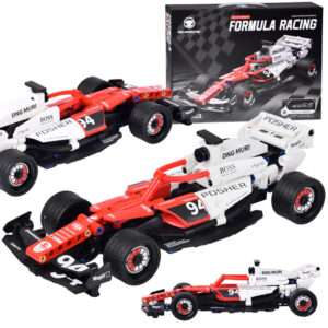 BOLID Formula 1 techniniai kaladėlių rinkiniai 276 det. su atbulinės eigos mechanizmu ir lipdukais ZA5729