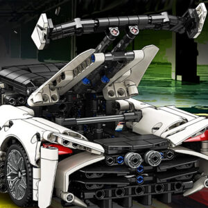 Techniniai kaladėlių rinkiniai 2 viename sportinis automobilis erdvėlaivis 1091ele ZA5731 - Image 7