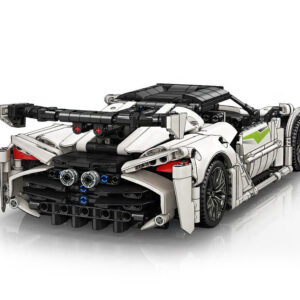 Techniniai kaladėlių rinkiniai 2 viename sportinis automobilis erdvėlaivis 1091ele ZA5731 - Image 5