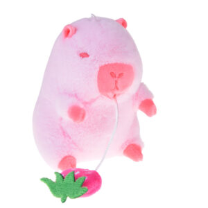 Žavingas CAPYBARA pakabukas, valgantis arbūzą, mini talismanas 10 cm ZA5733 - Image 6